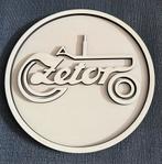 Zetor 3D Embleem van hout 30cm, Ophalen of Verzenden
