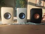 Kef ls50 3 speakers, Zo goed als nieuw, 60 tot 120 watt, Front, Rear of Stereo speakers, Ophalen