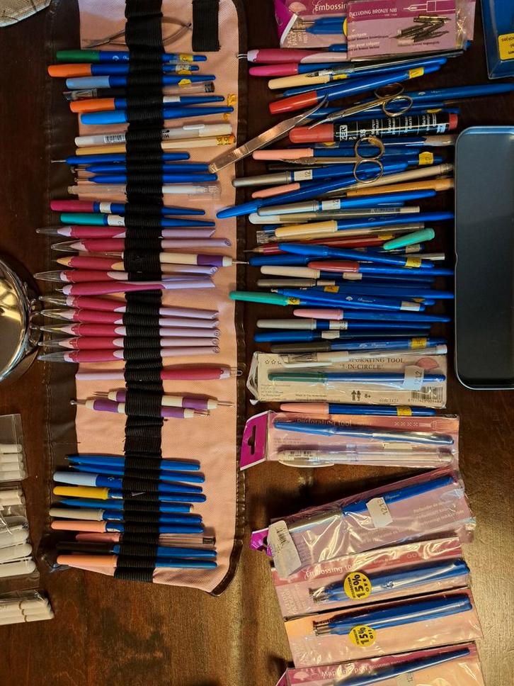 Pergamano, Hobby en Vrije tijd, Scrapbooking, Gebruikt, Overige typen, Overige merken, Ophalen of Verzenden