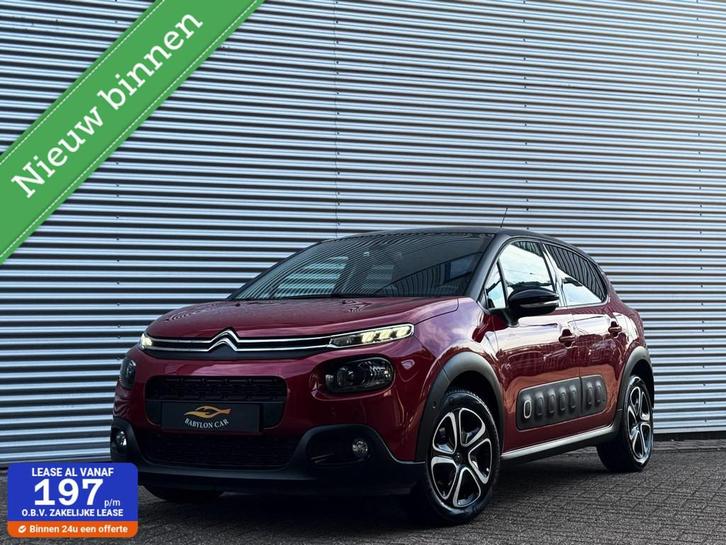 Citroen C3 1.2 PureTech Shine /Aut/LED/Camera/Carplay/Navi/C, Auto's, Citroën, Bedrijf, Te koop, C3 Aircross, ABS, Airbags, Airconditioning