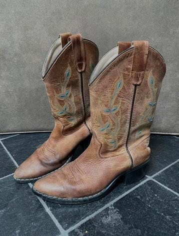 Old West cowboylaarzen mt 34 - 35 beschikbaar voor biedingen