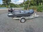 Rubberboot diesel rubbing met suzuki, Watersport en Boten, Rubberboten, Aluminium, Gebruikt, Benzine, Minder dan 70 pk
