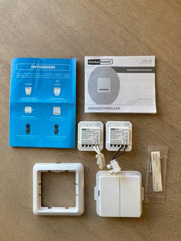 Klik aan klik uit wandschakelaar en ontvanger beschikbaar voor biedingen