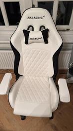AKracing California Gaming Stoel compact max. 172cm, Huis en Inrichting, Bureaustoelen, Ophalen, Wit, Zo goed als nieuw, Bureaustoel