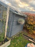 Houten Blokhut - Tuinhuis, Tuin en Terras, Tuinhuizen, 250 tot 500 cm, Blokhut, Ophalen of Verzenden, 1 raam