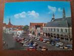 Zierikzee, Havenplein met veel auto's, Ophalen of Verzenden, 1960 tot 1980, Gelopen, Zeeland