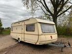 Tabbert Comtesse 560, Frans Bed, Douche, Caravans en Kamperen, Kachel, Rondzit, Tabbert, Frans bed