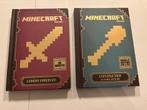 Minecraft combat en construction handboeken set hardcover!, Ophalen of Verzenden, Zo goed als nieuw, Gaming