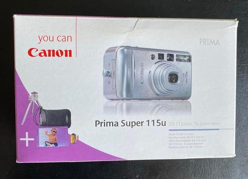 Canon Prima Super 115u - Analoge Camera, Audio, Tv en Foto, Fotocamera's Analoog, Gebruikt, Compact, Canon, Ophalen of Verzenden