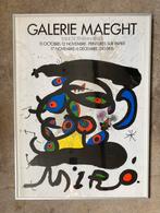 Miro tentoonstellings-poster 1971 Galerie Maeght in lijst, Print, Gebruikt, Ophalen of Verzenden, 50 tot 75 cm
