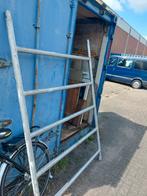 Oude aluminium rolsteiger., Doe-het-zelf en Verbouw, Steigers, Ophalen, Gebruikt, Gevelsteiger, 5 meter of hoger