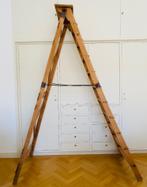 Vintage houten trap, Antiek en Kunst, Curiosa en Brocante, Ophalen