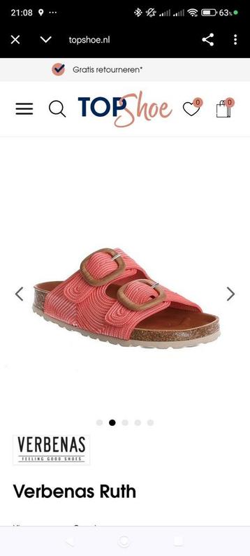 Verbenas slippers 38 NIEUW beschikbaar voor biedingen