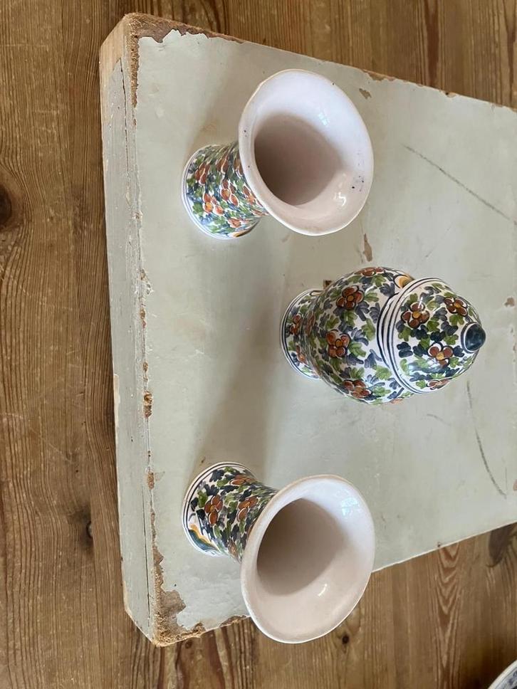 Makkums Aardewerk Miniatuur Set, Antiek en Kunst, Antiek | Keramiek en Aardewerk, Ophalen