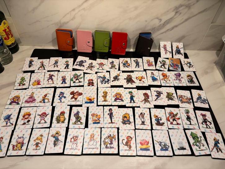 75 Nintendo Amiibo NFC kaarten, Hobby en Vrije tijd, Verzamelkaartspellen | Magic the Gathering, Zo goed als nieuw, Ophalen of Verzenden