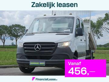 MERCEDES-BENZ SPRINTER 514 dub.cab kipper mbux! beschikbaar voor biedingen