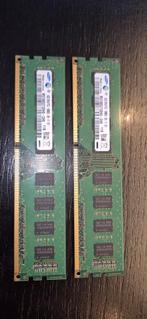 4gb 2rx8 pc3 10600u, Ophalen of Verzenden, Zo goed als nieuw, DDR3, Desktop