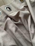 Mooie beige gordijnen, lichtdoorlatend 3 stuks, 100 tot 150 cm, 200 cm of meer, Beige, Nieuw