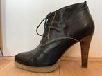 Cafe Moda 40 leren zwarte enkellaarsjes hak leer egf, Kleding | Dames, Schoenen, Café Moda, Zwart, Lage of Enkellaarzen, Ophalen of Verzenden