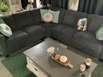 Grijze Hoekbank - 2,5-zits, 2-zits + Hoekelement, Ophalen, 250 tot 300 cm, Gebruikt, Hoekbank