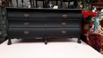Mooie mat zwarte laden kast dressoire  beschikbaar voor biedingen