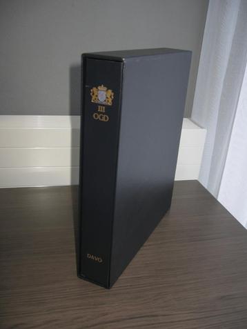 DAVO Luxe kaft en cassette. OGD III. Leeg. beschikbaar voor biedingen
