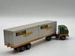 TEKNO VOLVO F89 container trailer + containers, Hobby en Vrije tijd, Modelauto's | 1:50, ., Zo goed als nieuw, ., Ophalen of Verzenden