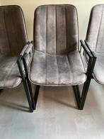 3 Stoelen Riv van Leen Bakker, Ophalen, Gebruikt, Drie, Metaal