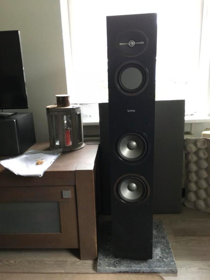 Grote Infinity R263 Vloerstaande Luidsprekers met OVP, Audio, Tv en Foto, Luidsprekers, Zo goed als nieuw, Front, Rear of Stereo speakers