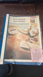 Diverse patronen om te borduren, Hobby en Vrije tijd, Borduren en Borduurmachines, Ophalen of Verzenden, Zo goed als nieuw, Patroon