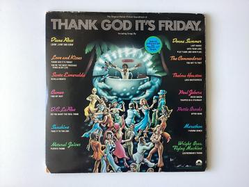 Thank God It's Friday dubbel LP disco funk beschikbaar voor biedingen