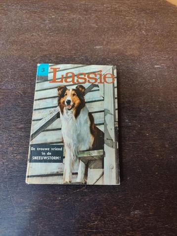 Vintage boekje "Lassie in de sneeuwstorm" (1960) beschikbaar voor biedingen