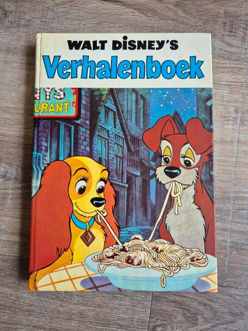 Walt Disney's Verhalenboek - Lady en de Vagebond, Boeken, Kinderboeken | Jeugd | onder 10 jaar, Gelezen, Sprookjes, Ophalen of Verzenden