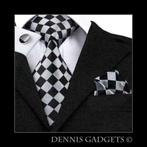 Dennis Gadgets: 100 % zijden stropdas ( 3 delig !! ) DG 1441