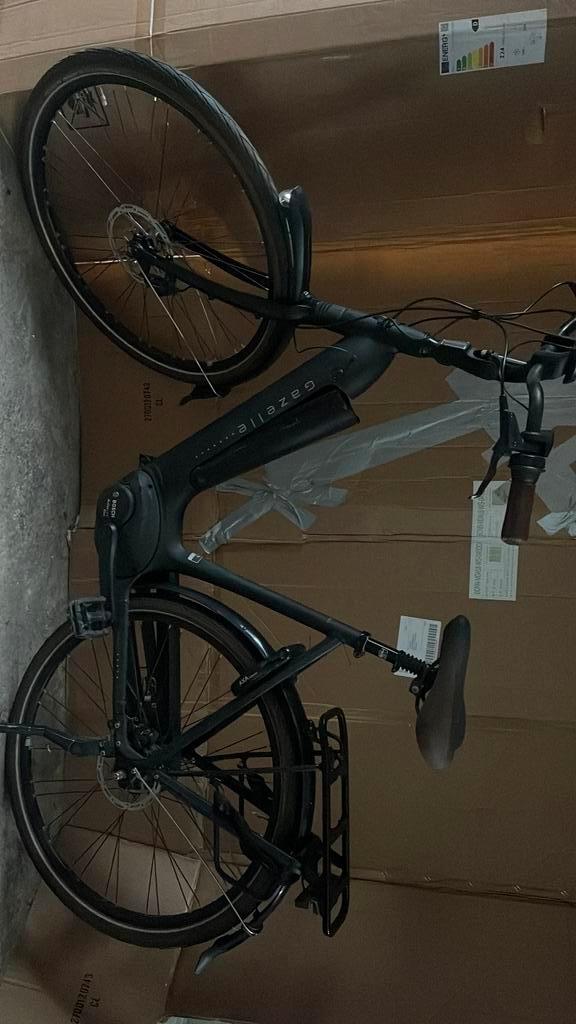 Gazelle grenoble c8, 57cm, schijfremmen, Fietsen en Brommers, Fietsen | Vouwfietsen, Zo goed als nieuw, Dames, Gazelle, 20 inch of meer