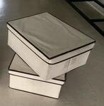 2 grote stoffen opbergdozen opbergdoos doos dozen stof box, Doos, Opvouwbaar, Minder dan 35 cm, Minder dan 50 cm
