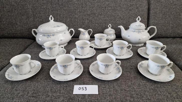 Compleet porseleinen servies Seltmann Weiden Bavaria “Regi, Antiek en Kunst, Antiek | Servies compleet, Ophalen of Verzenden