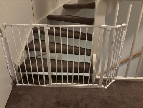 Babydan traphekjes flex, Kinderen en Baby's, Traphekjes, Zo goed als nieuw, Schroefhekje, Metaal of IJzer, minder dan 100 cm, Ophalen of Verzenden