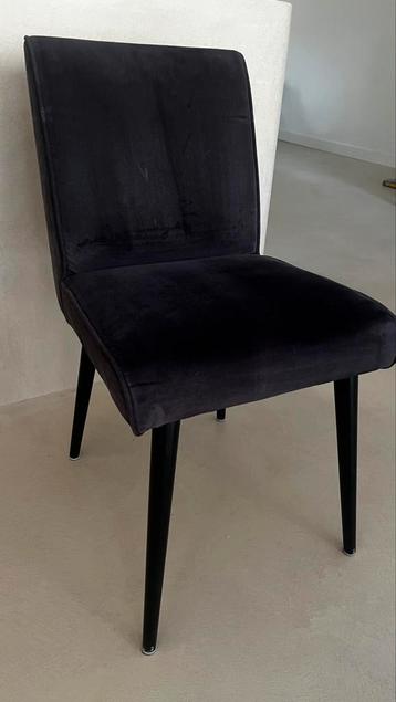6 x Moderne velvet stoel beschikbaar voor biedingen