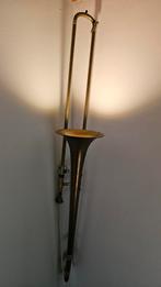 Unieke Trombone Lamp / vintage/ retro, Ophalen of Verzenden, Gebruikt, Metaal, Vintage