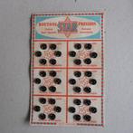 VINTAGE NAAIGEREI - STAR - DRUKKERS  ZWART, Ophalen of Verzenden, Zo goed als nieuw