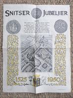 425 jaar Sneek kunstwerk Dick Osinga D Tamminga Frysk poëzie, Ophalen of Verzenden