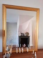 Facetgeslepen Franse grote spiegel - Vintage spiegel, Huis en Inrichting, Woonaccessoires | Spiegels, Ophalen, Gebruikt, Rechthoekig