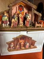 Mooie kerststal met verlichting., Diversen, Kerst, Ophalen of Verzenden, Nieuw