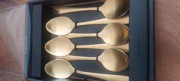 Gusta koffielepels groot goudkleutig beschikbaar voor biedingen