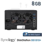 Synology DiskStation DS1515+ 8GB refurbished met DSM 7.3!, Computers en Software, NAS, Info@synology.com, Synology, Refurbished