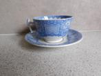 Kop en schotel Landschap Blauw Copeland Spode, Antiek en Kunst, Ophalen of Verzenden