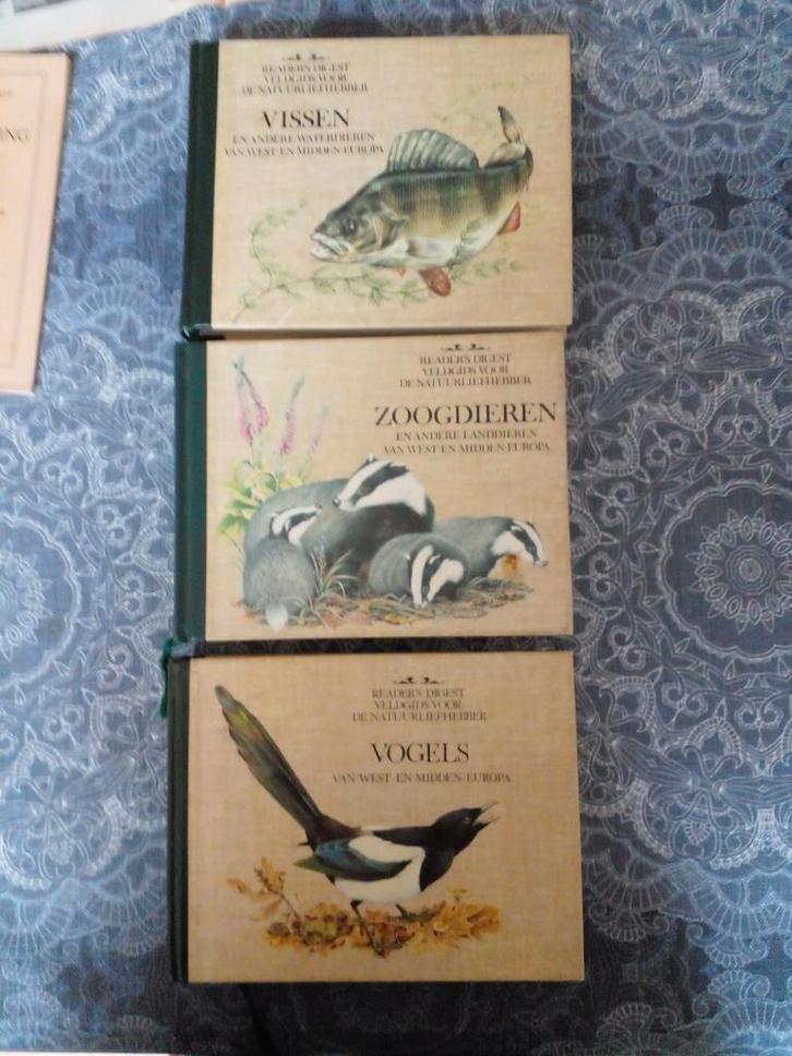 Reader's Digest Natuurgidsen - Vogels, Zoogdieren, Vissen, Boeken, Natuur, Gelezen, Natuur algemeen, Ophalen of Verzenden