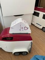 Auto met paardentrailer, Verzamelen, Speelgoed, Ophalen of Verzenden, Gebruikt