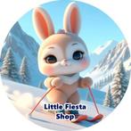 L85 icing frosting haas skies 20cm eetbare taart print, Hobby en Vrije tijd, Ophalen of Verzenden, Nieuw, Taarten, Versiering